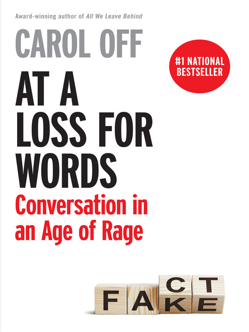 Title details for At a Loss for Words by Carol Off - Wait list